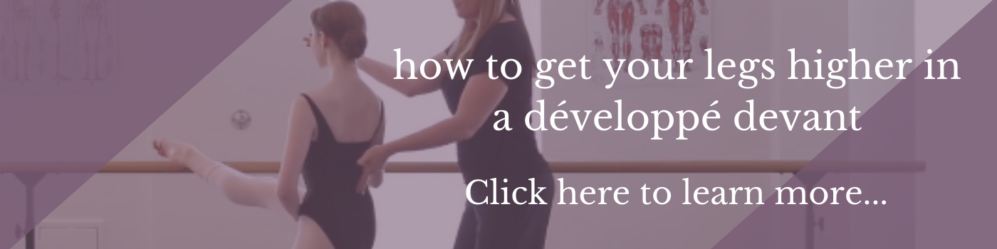 Développé Devant - Online Program - Product Banner - Lisa Howell - The Ballet Blog