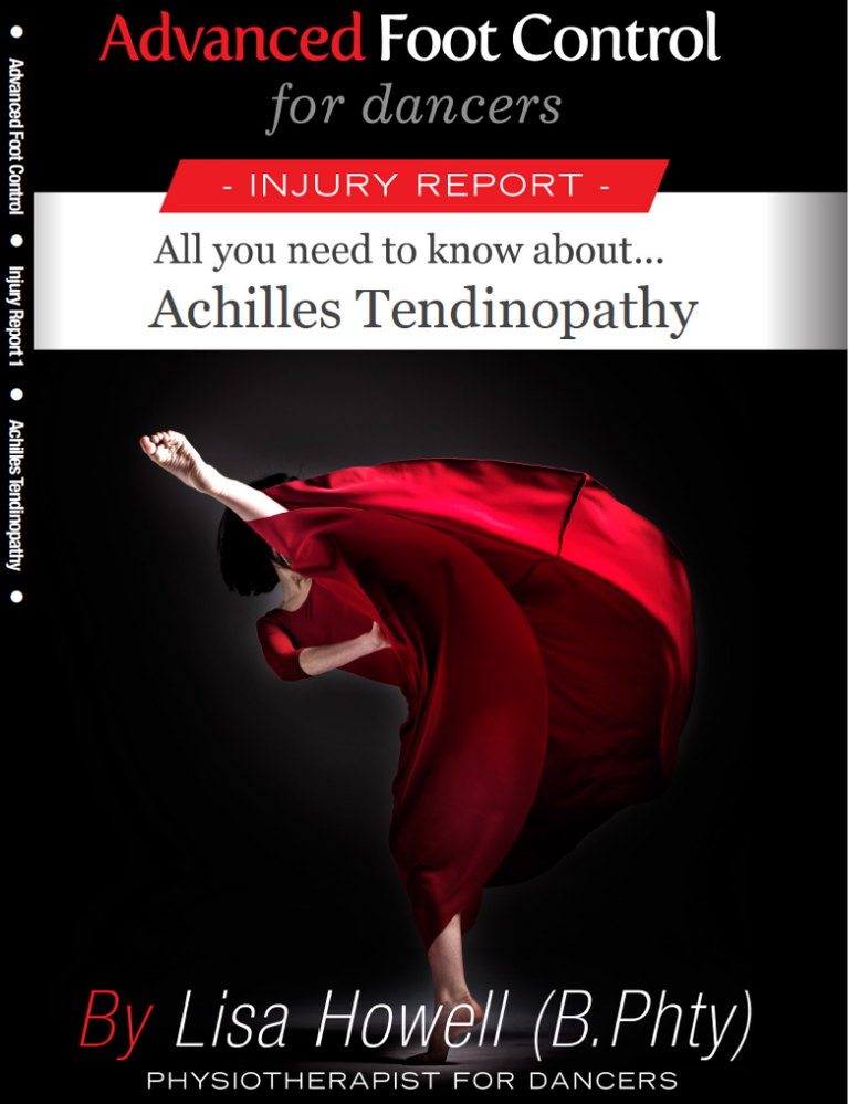 IMG Achilles Tendinopathy Product Front Cover TBB Size Lisa Howell Injury Management Guide