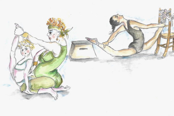 Oversplit 0.9 - Cartoons - Mike Howell - L3 Flex - Dance Teacher Training - Lisa Howell - The Ballet Blog