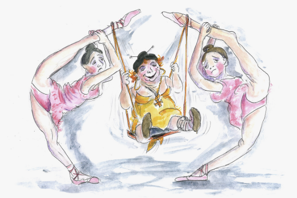 Overstretching 0.7 - Is Over Stretching Bad? -Cartoons - Mike Howell - L3 Flex - Dance Teacher Training - Lisa Howell - The Ballet Blog