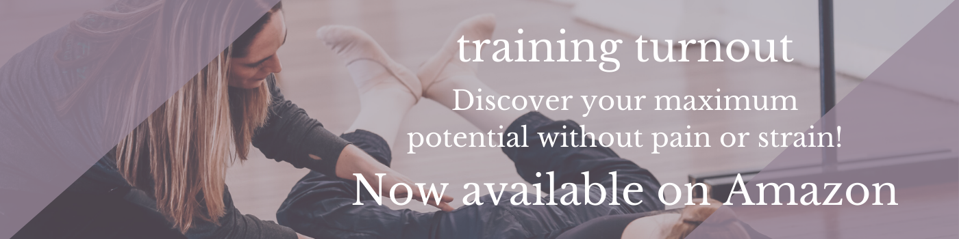 Training Turnout - Amazon - Product Banner - Lisa Howell - The Ballet Blog