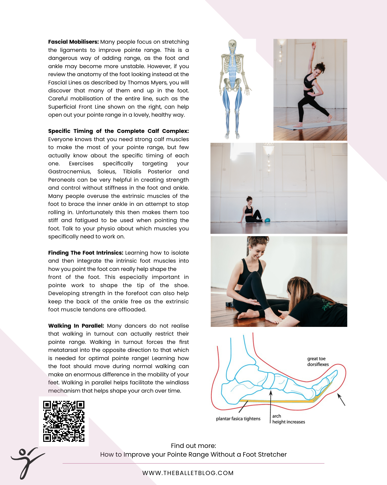 Pointe – Improving Pointe Range – The Ballet Blog